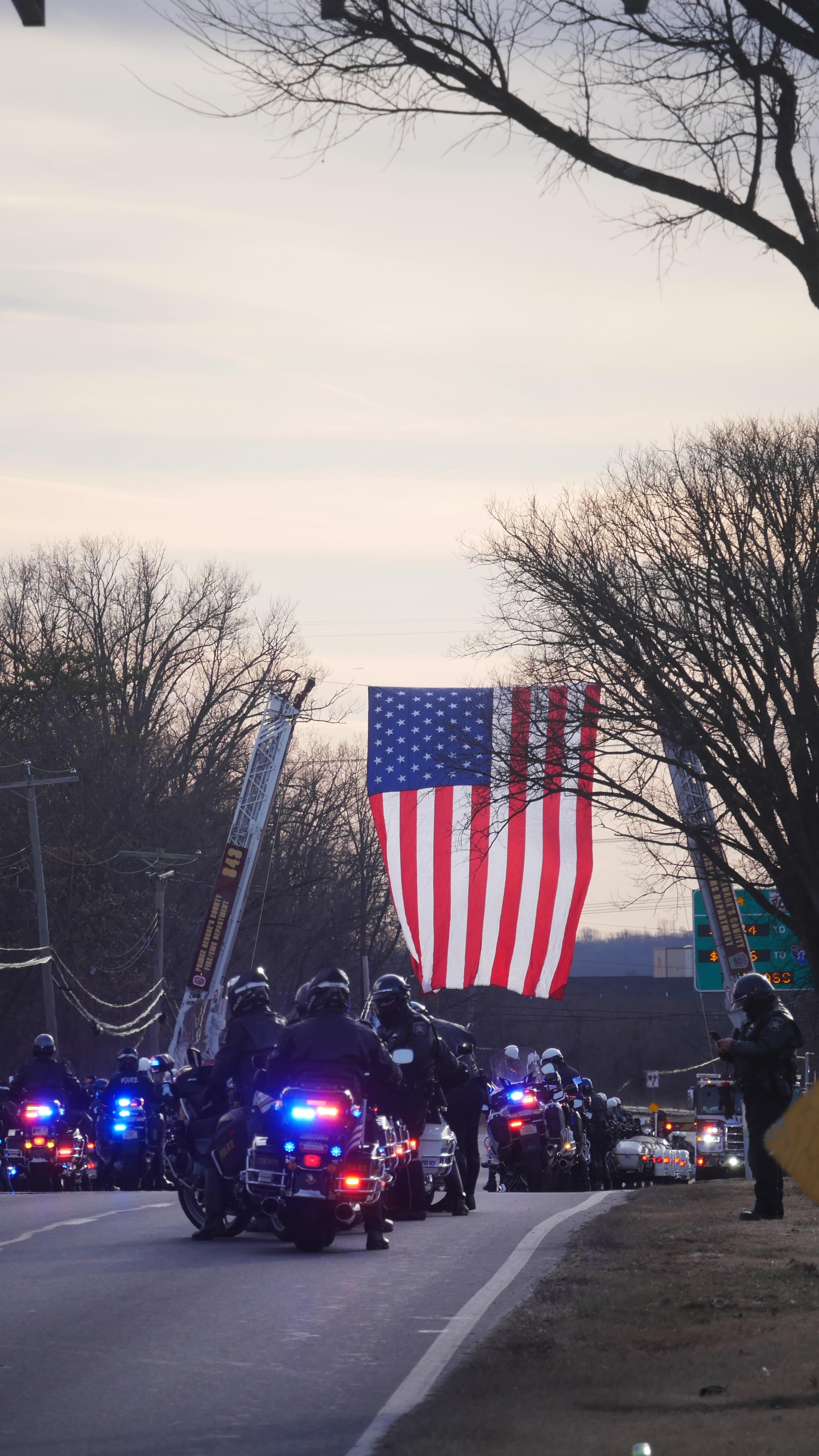 The DMV Live - The funeral procession for fallen DC police... | Facebook