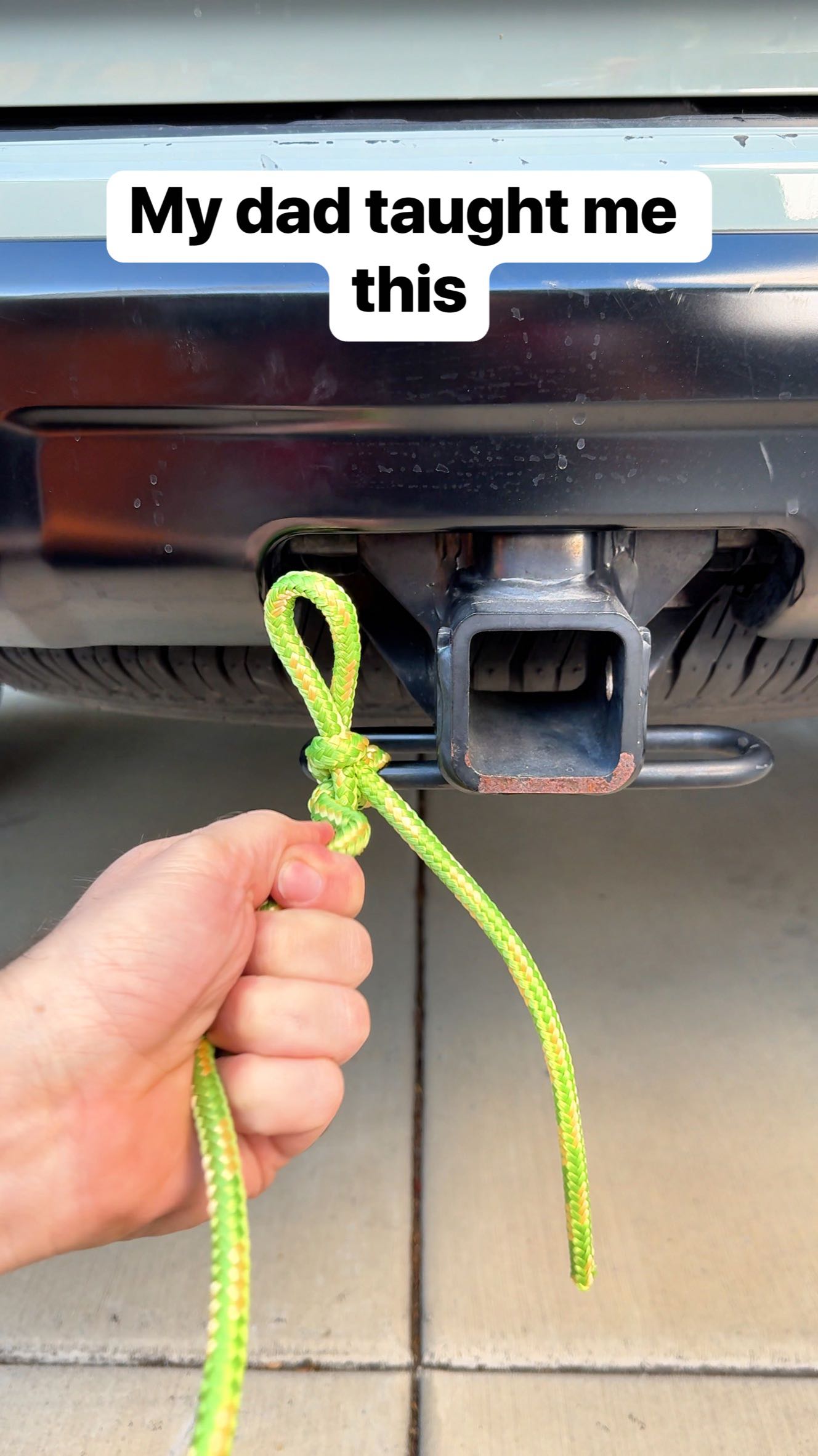 How to tie a quick release knot #rope #camping #knots #truck | Liz ...