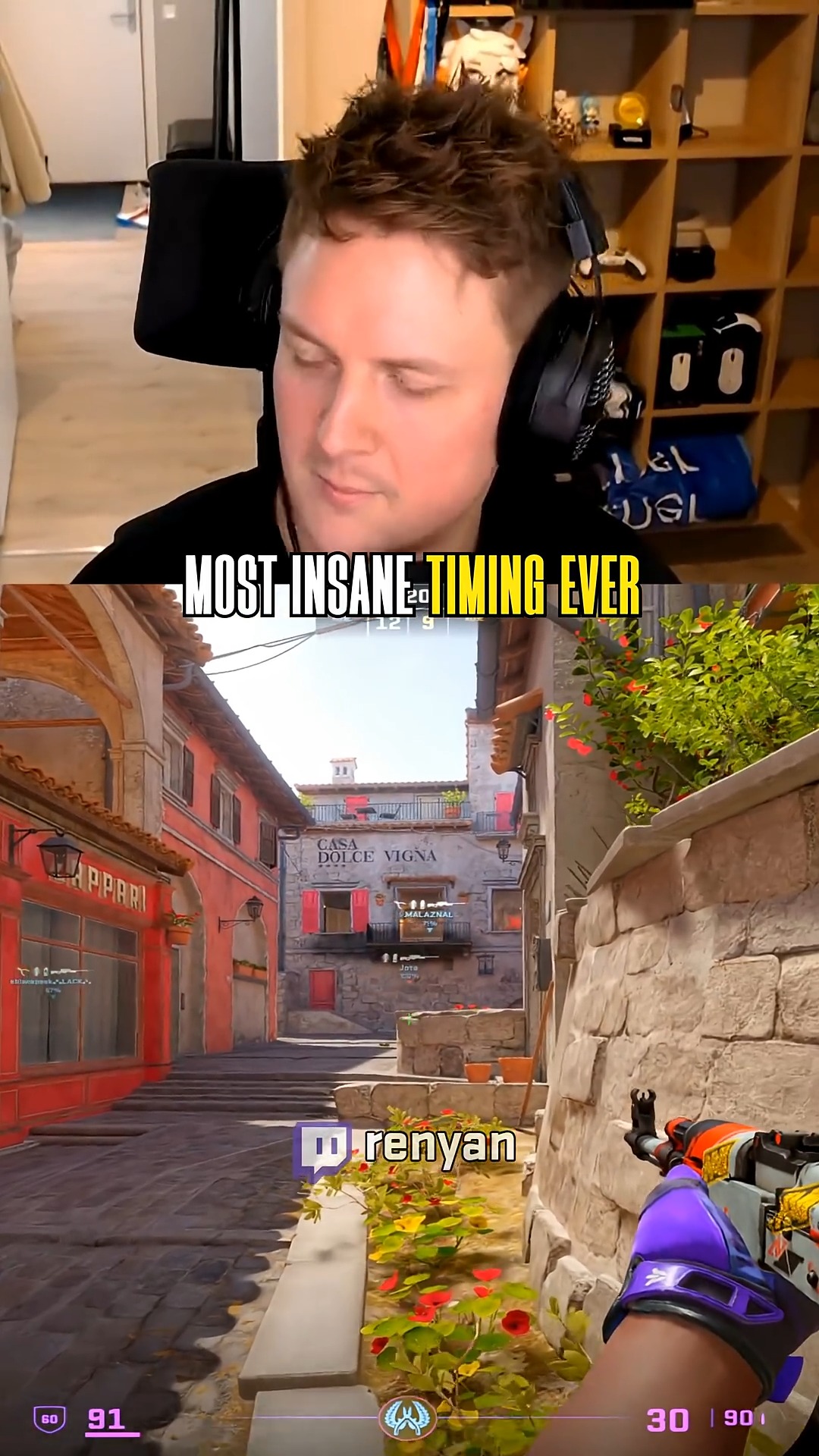 THE STREAMER HAS NO IDEA... #counterstrike2 #cs2 #csgo | Renyan | Facebook