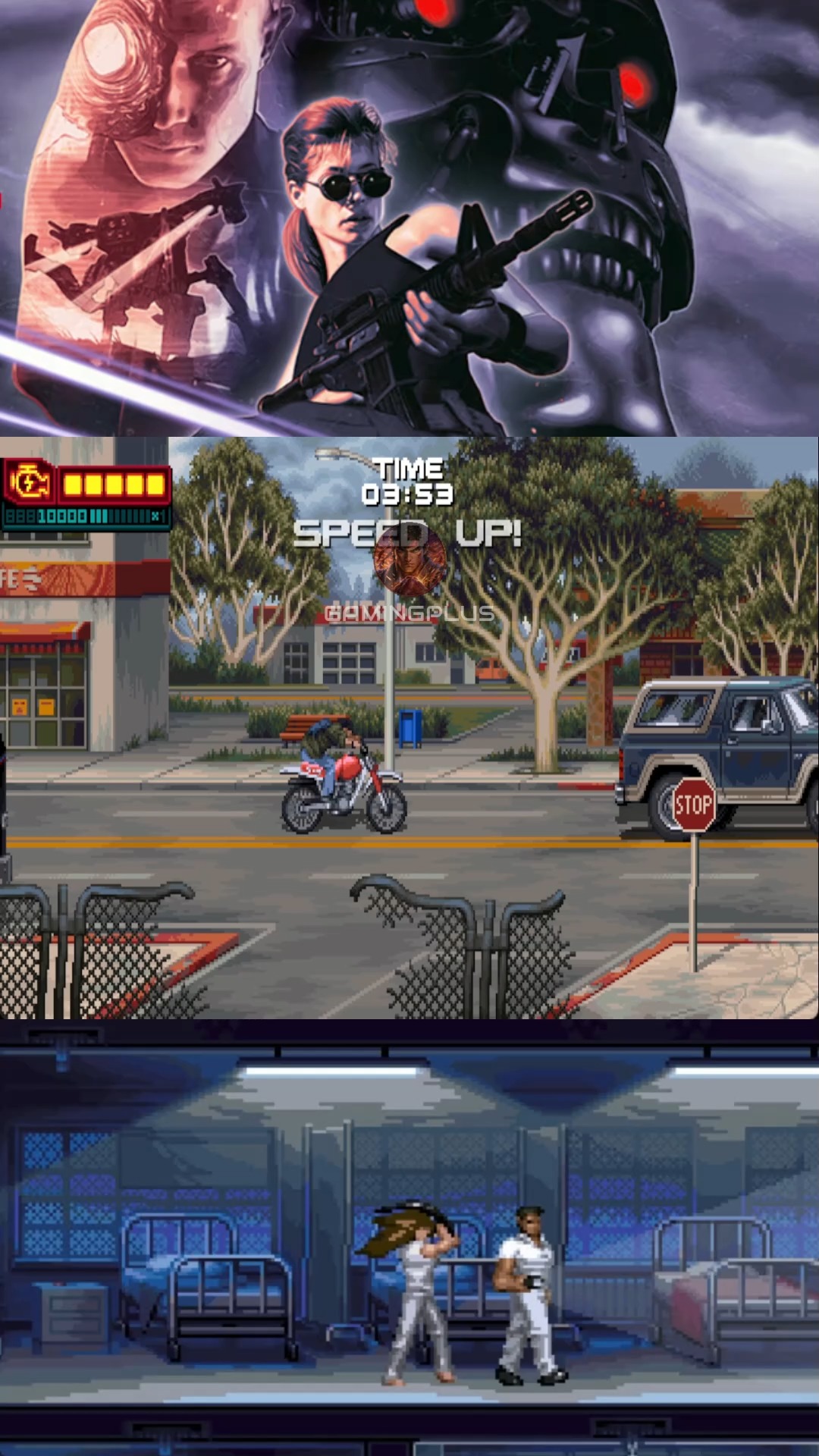 POV: The truck is on your tail 🏍️💨 Game: Terminator 2D: NO FATE