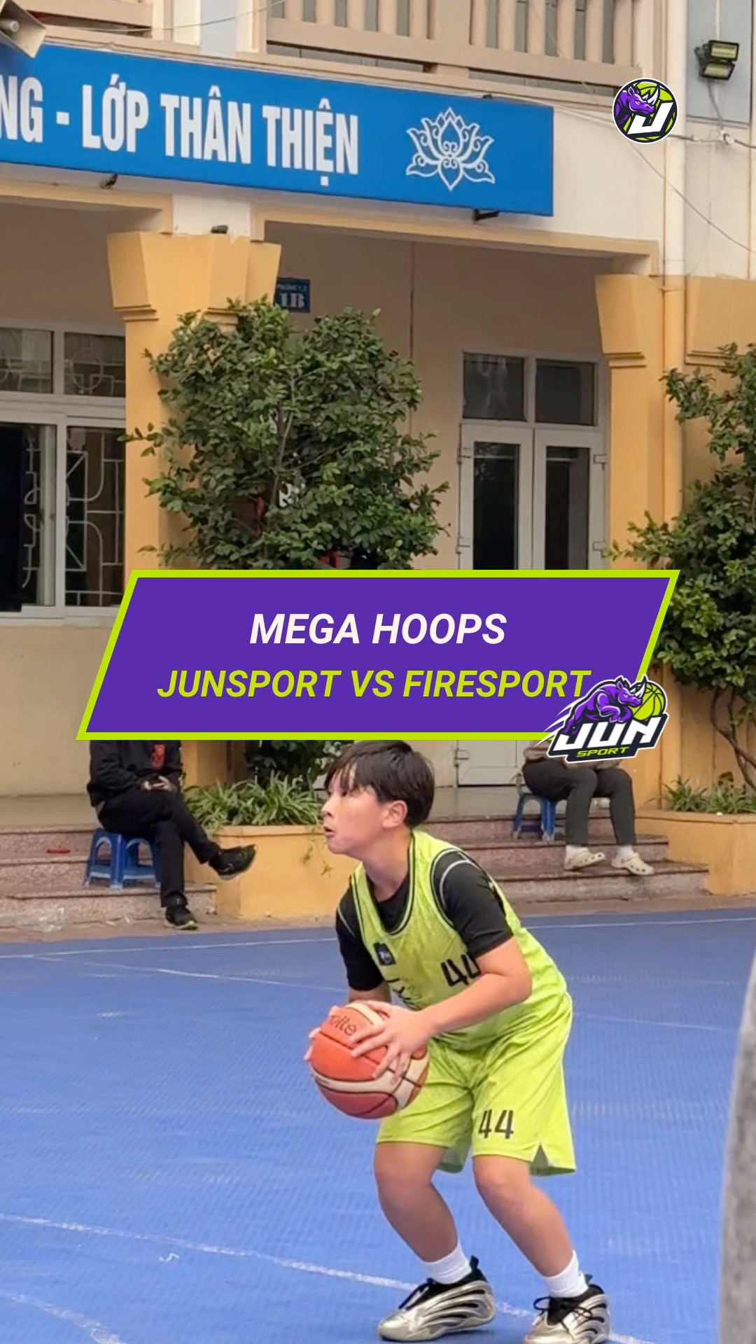 🏀 𝗠𝗘𝗚𝗔 𝗛𝗢𝗢𝗣𝗦 𝟱𝗫𝟱 | 𝗨𝟭𝟬 💚 Hành trình thi đấu của các Junies tại Mega ...
