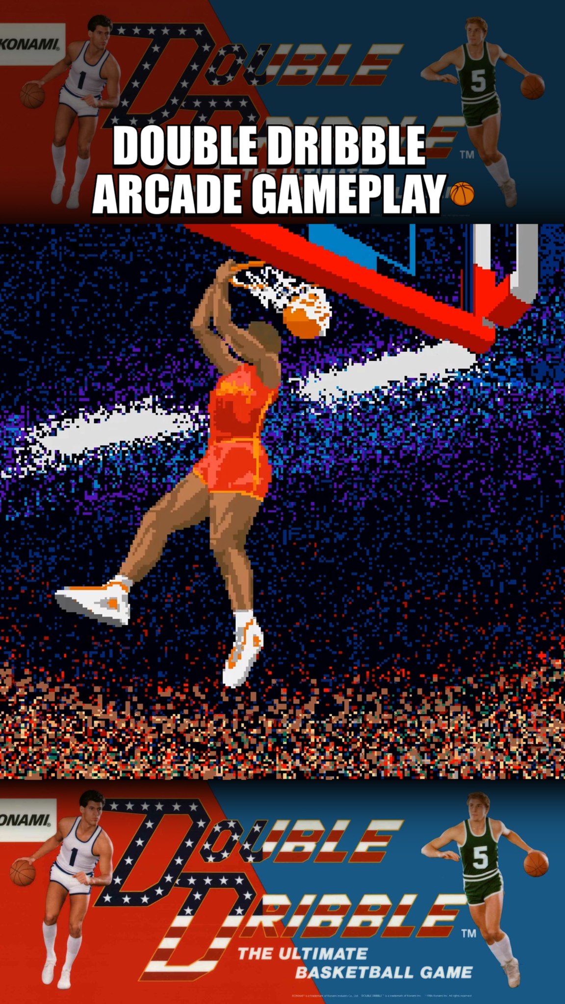 Double Dribble for the arcade was revolutionary (1986)