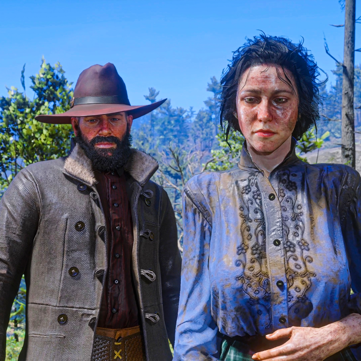 We actually could do this to this woman npc if we want some funny thing ...