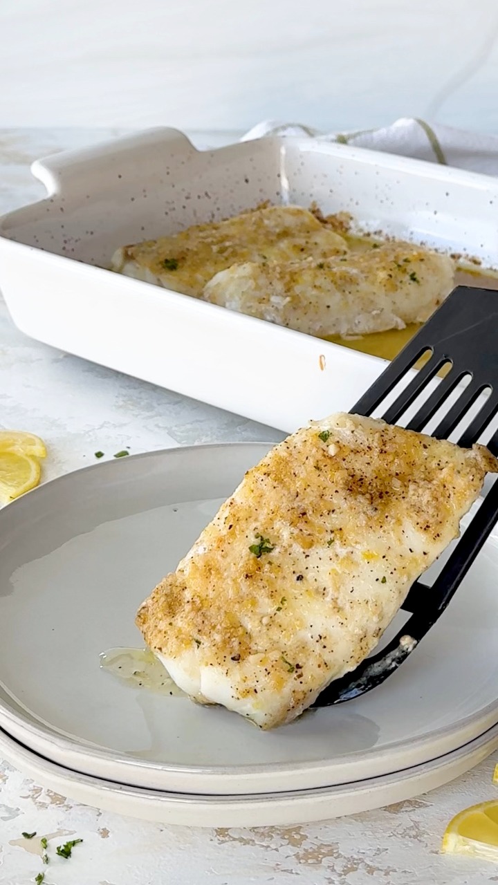 Lemon Garlic Butter Baked Cod Full recipe in the comments! | Berly's ...
