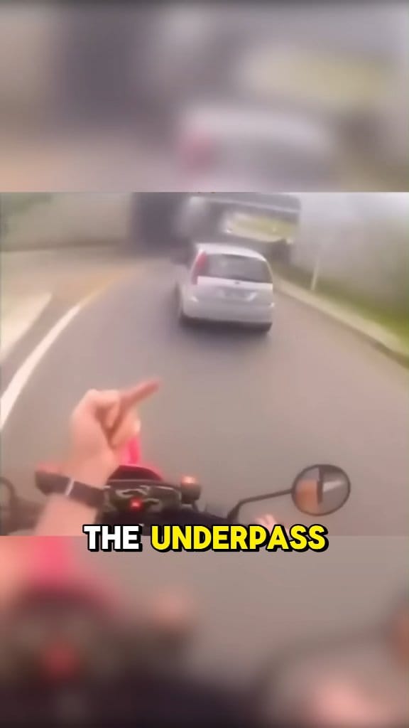 Biker's Wild Escape from Intense Road Rage Attack 😱 #dashcam #rider # ...