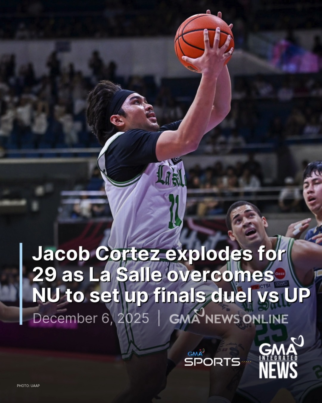 FINALS-BOUND 🏹 De La Salle University is back in the UAAP finals after ...