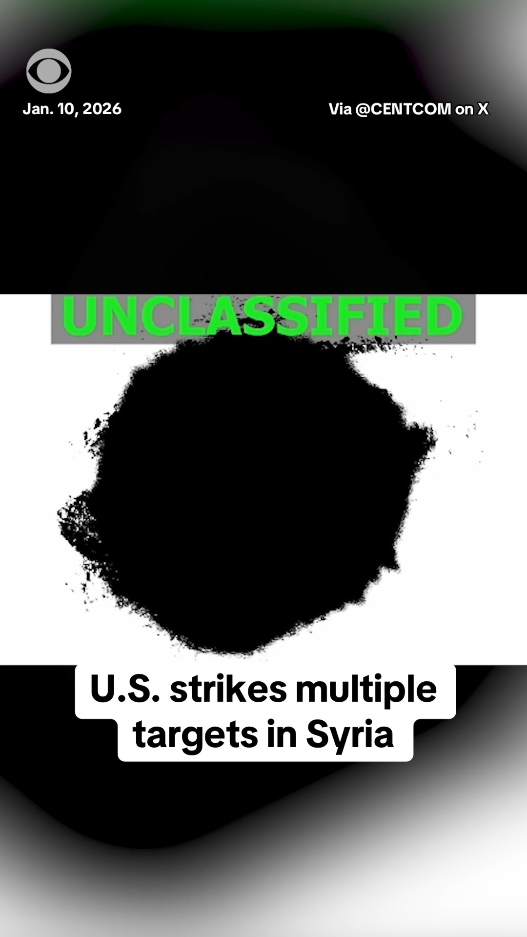 The U.S. military struck multiple ISIS targets in Syria on Saturday. U ...