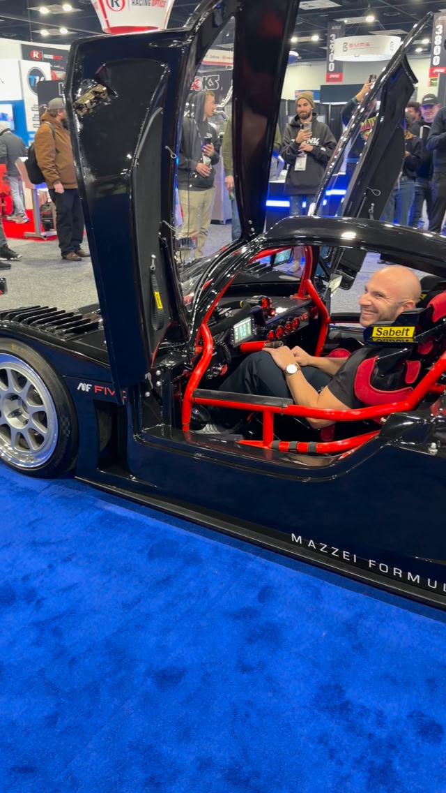 @mazzei_formula getting the party started on the rollout at @myprishow ...