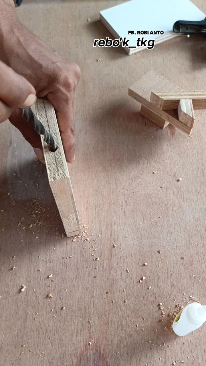 Simpel trick woodworking #fbpro #woodworking #trick #carpenter # ...