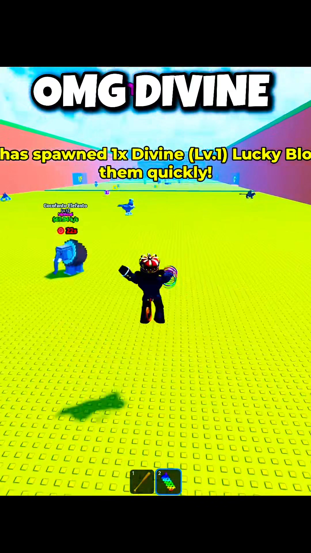 Escape Waves for Lucky Block in Roblox! 😨 WATCH THE LATEST UPLOAD