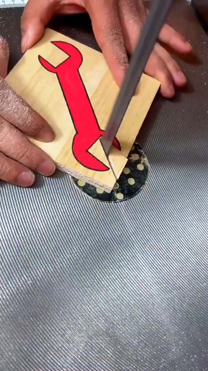 this is how i cut exactly following the line #carpenter #woodwork # ...