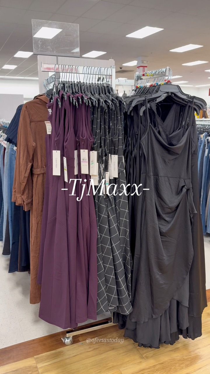 New Dresses at TJ Maxx Texas: Calvin Klein & More Fall Fashion Finds