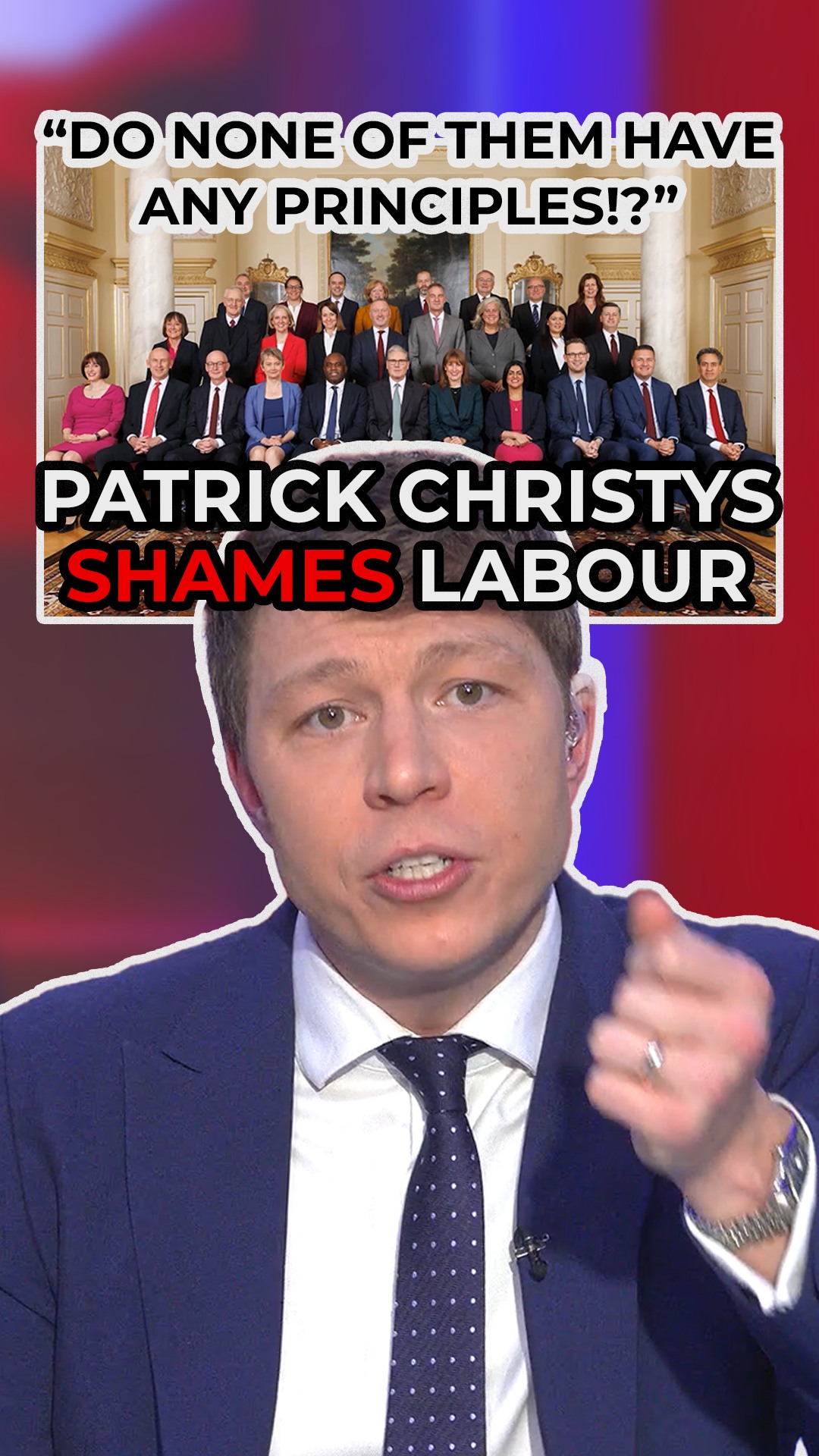 Patrick Christys is fuming that none of Sir Keir Starmer's cabinet have ...