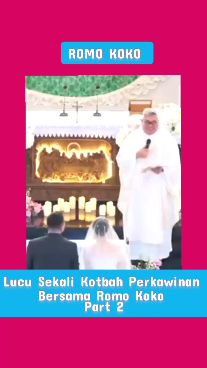 Lucu Sekali Kotbah Perkawinan Bersama Romo Koko Part 2 #romokoko # ...