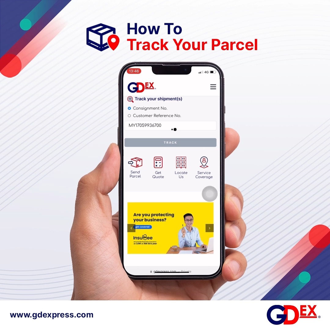 Tracking your GDEX parcel is a breeze... - GD Express Sdn Bhd | Facebook