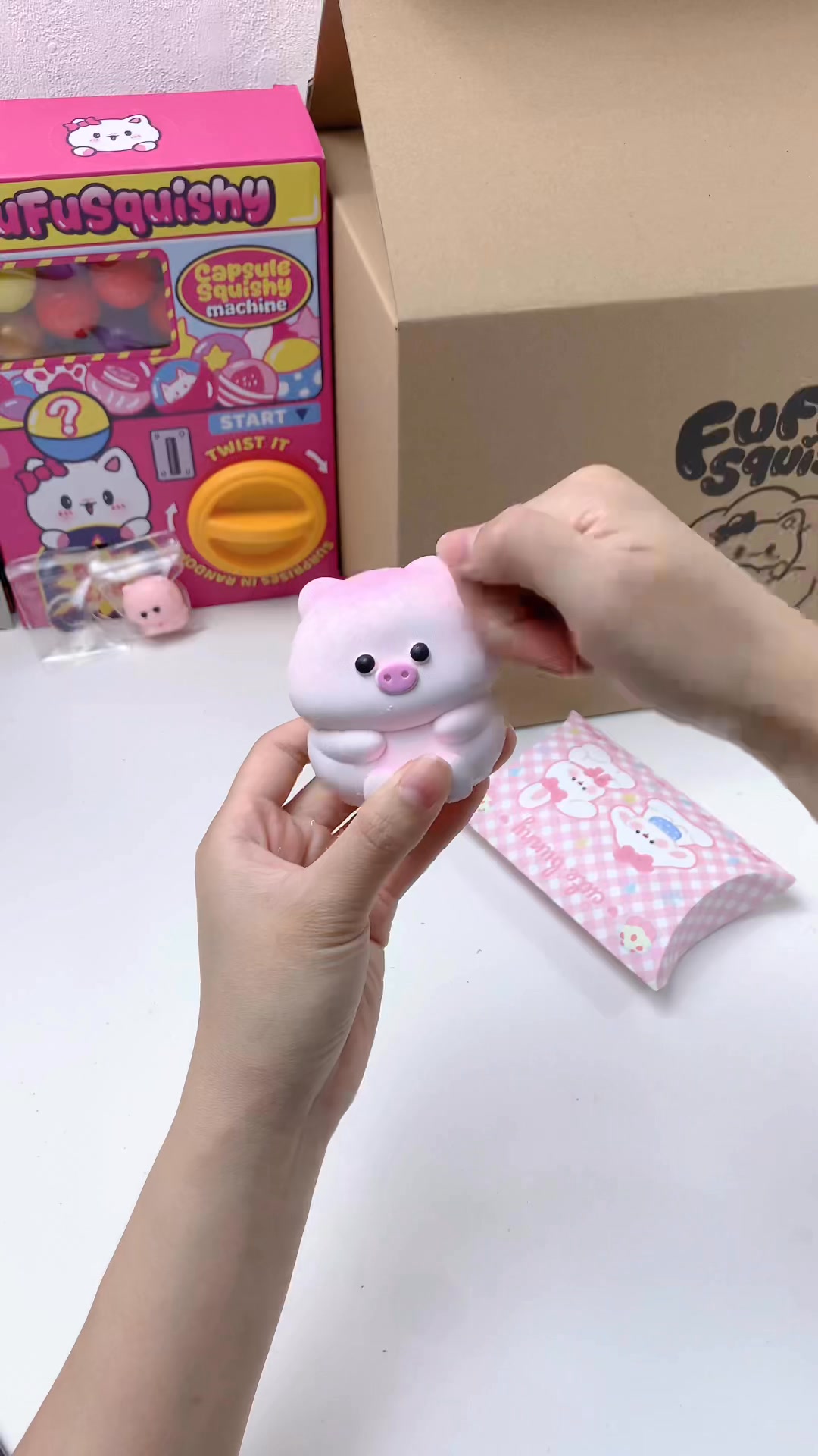 BIG FUFUSQUISHY UNBOX REVIEW | Fufu Squishy