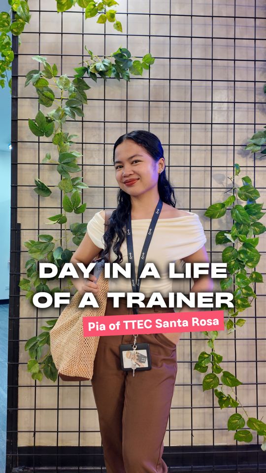 A day at TTEC Santa Rosa hits different. 💻 Meet Pia, one of our ...