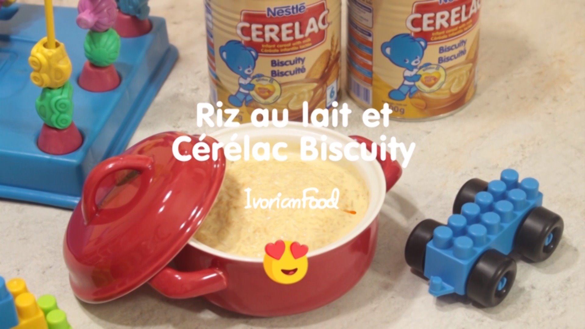 Ivorian Food Recette Riz Au Lait Et Cerelac Biscuity Facebook