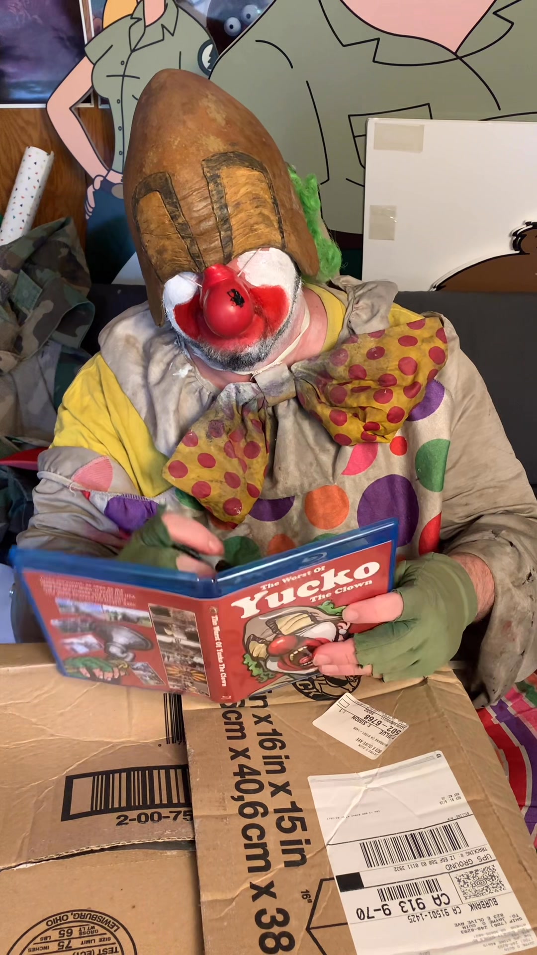 yucko__77様 Yucko blu ray #reel #reels #yuckotheclown | YUCKO THE CLOWN | Facebook