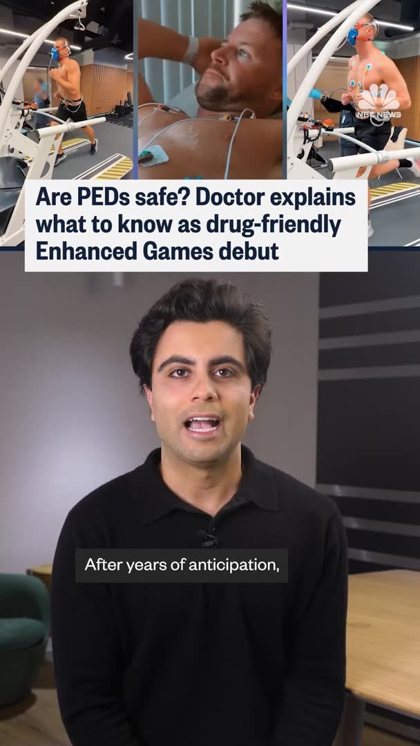 enhanced athlete bpc 157 The Games in Las Vegas have made a bold pitch that performance-enhancing drugs can improve sport, not taint it. NBC News’ Dr. Akshay Syal explains what organizers have said about the new weight-management JAMP Vitamin B12 100mcg Size:Refill