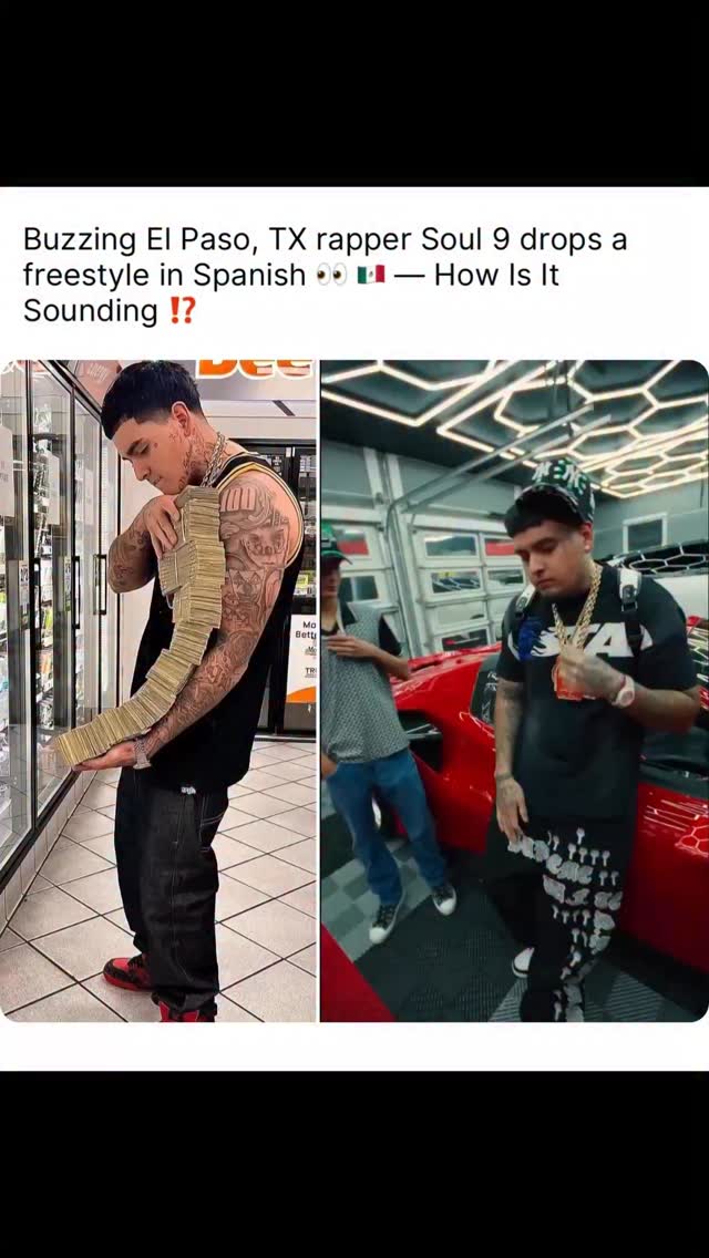 Buzzing El Paso, TX rapper @xxsoul9xx drops a freestyle in Spanish 👀 🇲🇽 ...