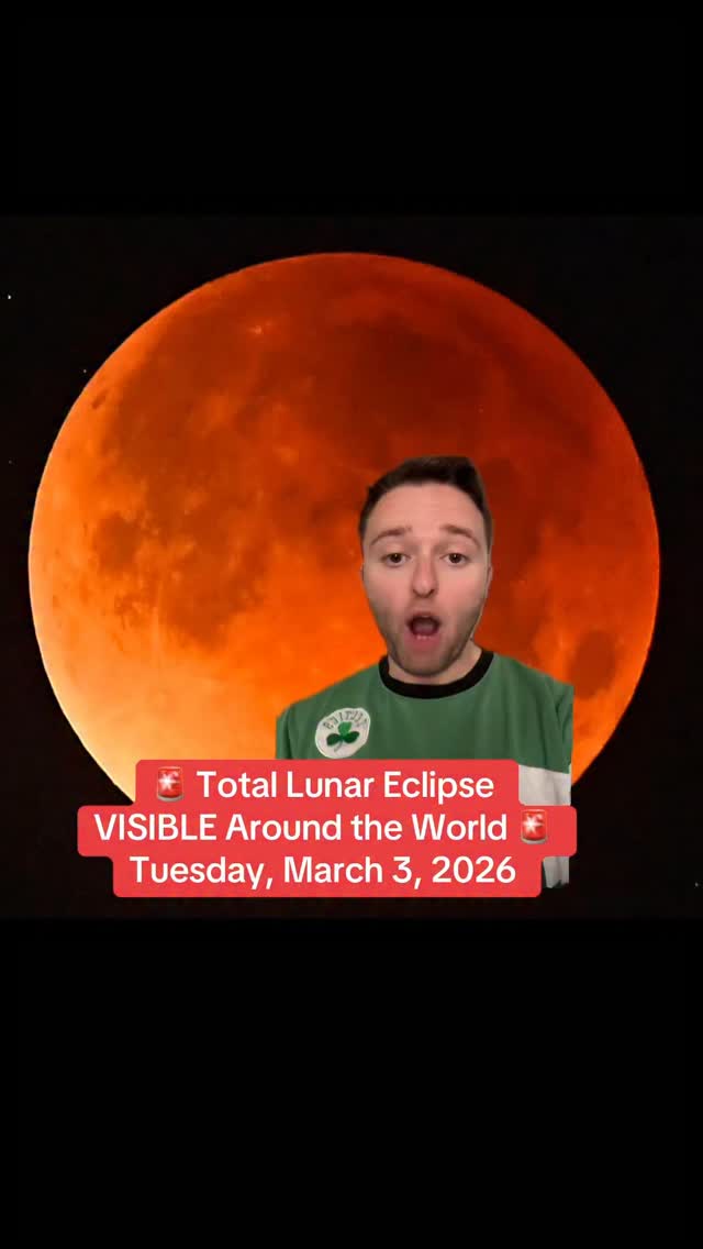 A rare TOTAL LUNAR ECLIPSE will be visible in all of the United States ...