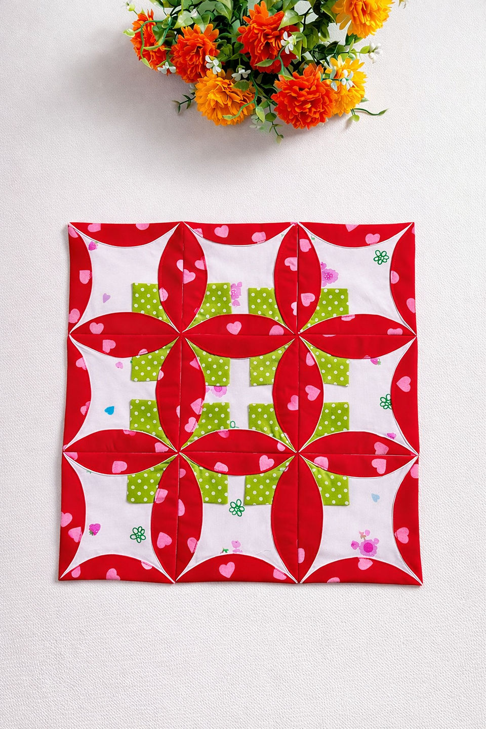 Flower Quilt Tutorial #sewing #quilt #quilting #modernquilt | Indah ...