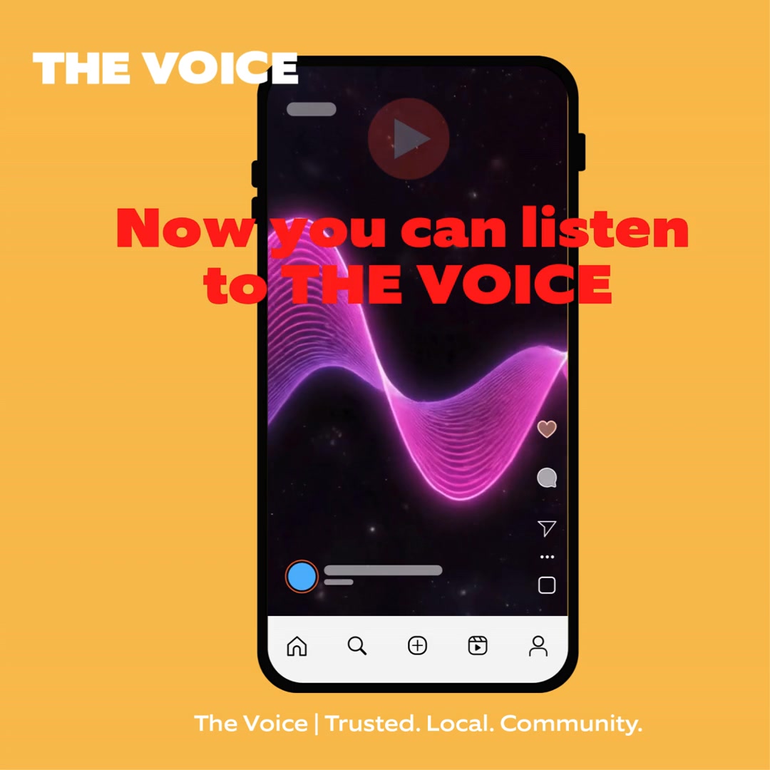 Now you can listen to The Voice. 🎧 New stories now have an audio option ...