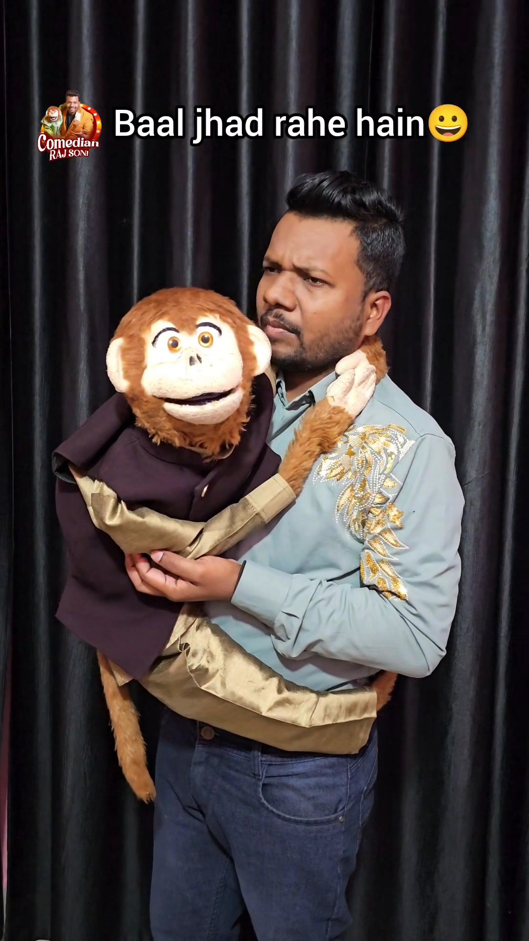 ladkiyon-ke-baal-comedianrajsoni-rajsoni-ventriloquism