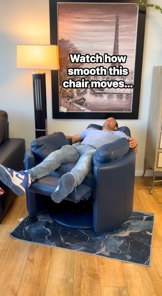 COLEMAN IL LAY CHAIR - DENIM FEATURES − 3-stage reclining high