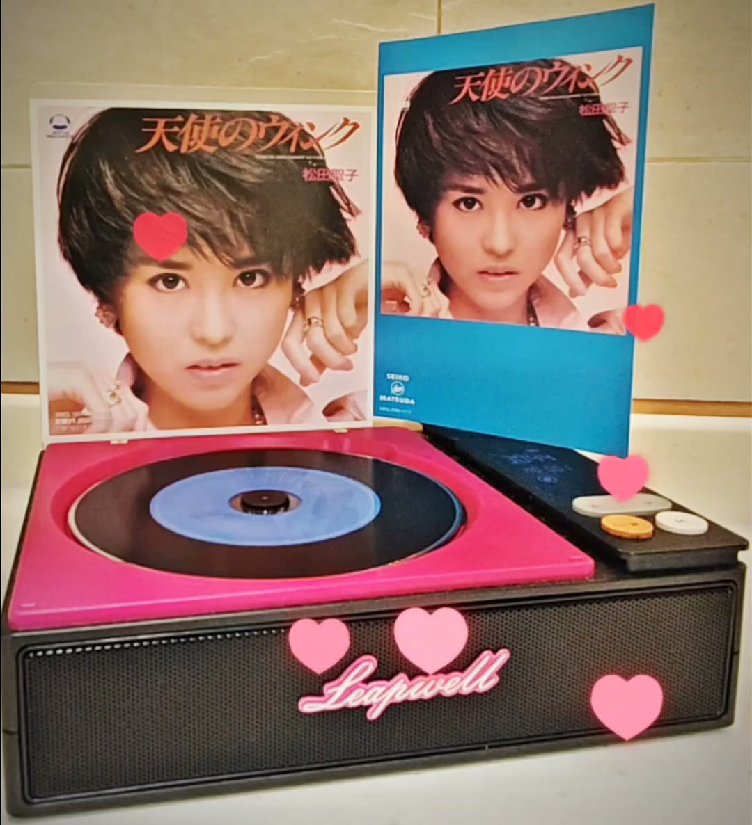 中山美穂ちゃん2枚目シングル 生意気(1985)。