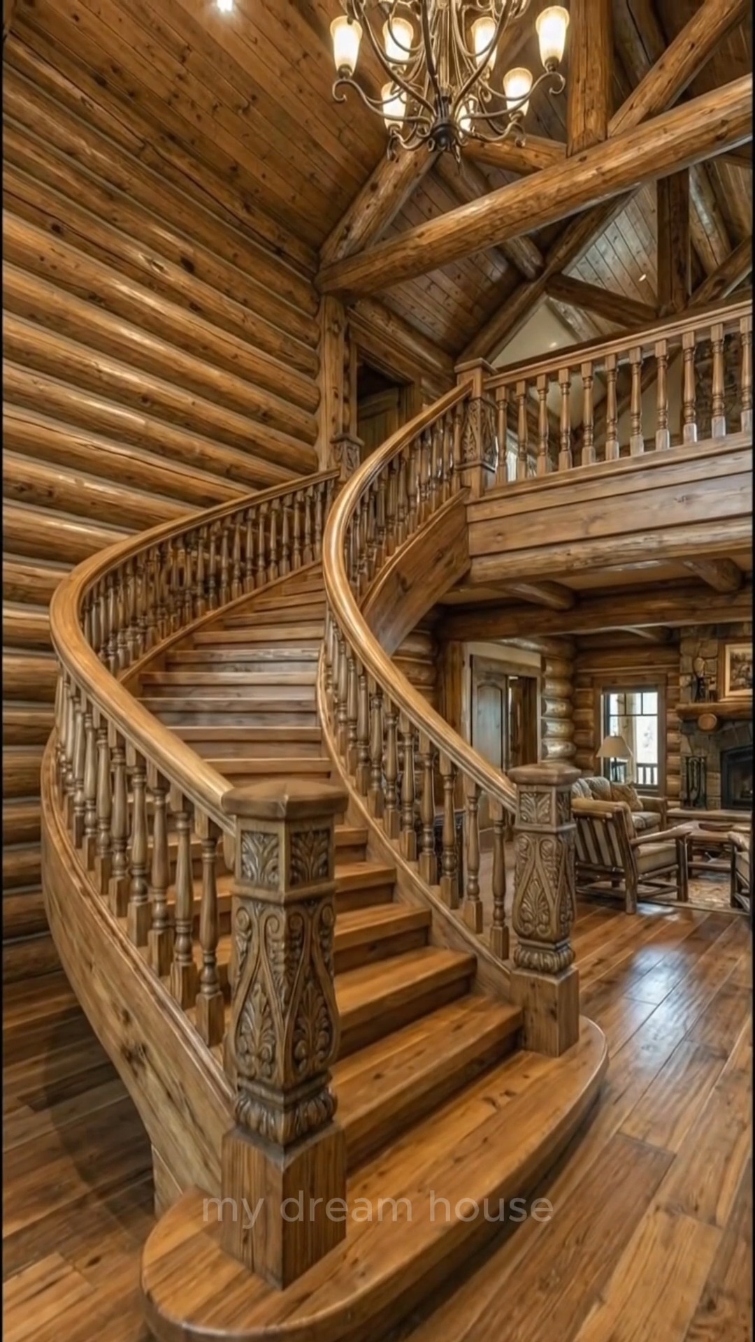 Real Wooden Staircase Construction #stairs #woodwork #House | My dream ...