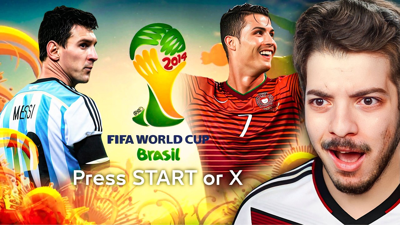 قررت جرب لعبة كأس العالم 2014 بعد مرور 12 سنة وشوف الفرق بينها وبين ...