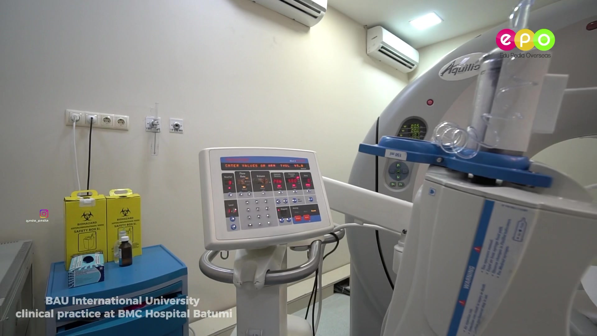 The Medina Hospital in Batumi, Georgia, is attached to the BAU ...