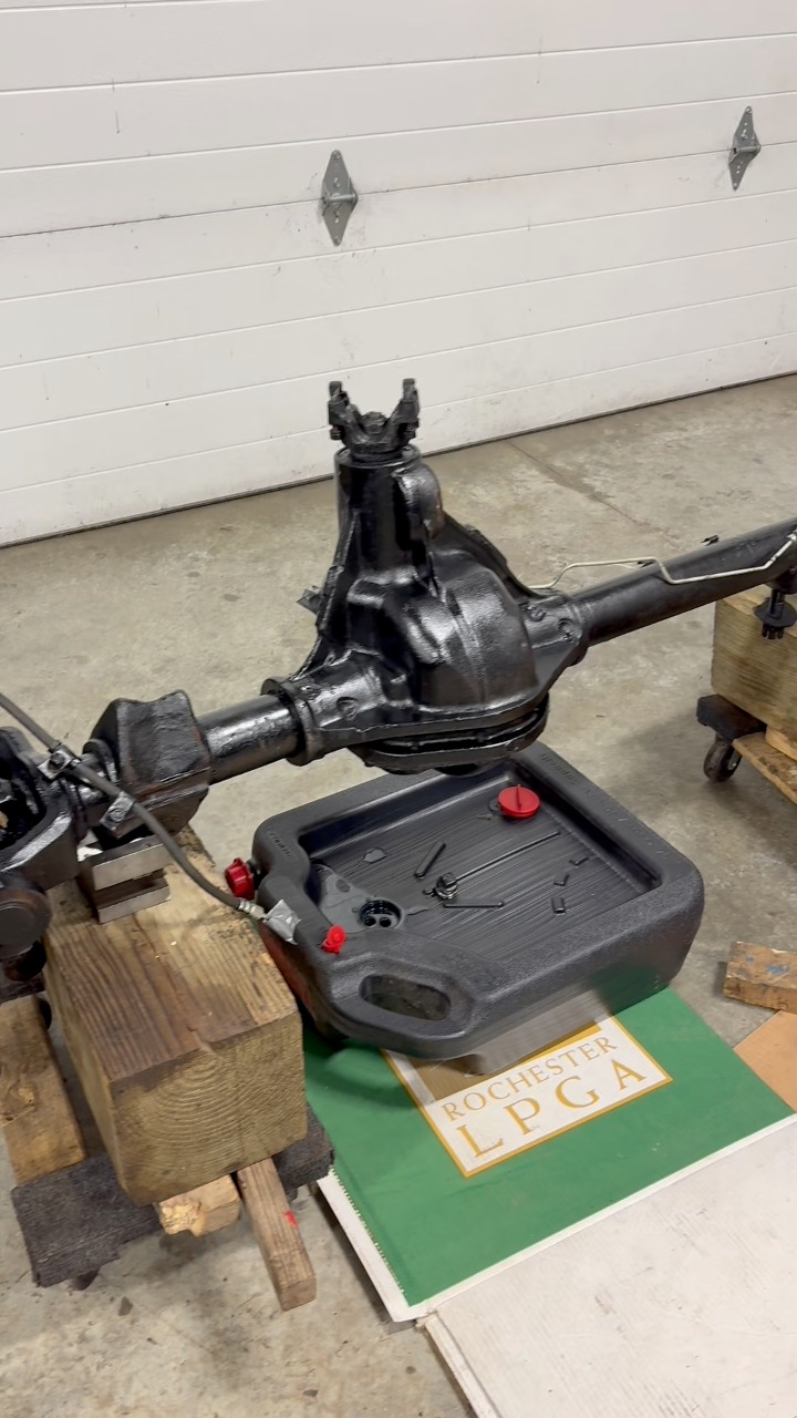 Cleaned the inner fenders as best I can and ordered parts to re-gear ...