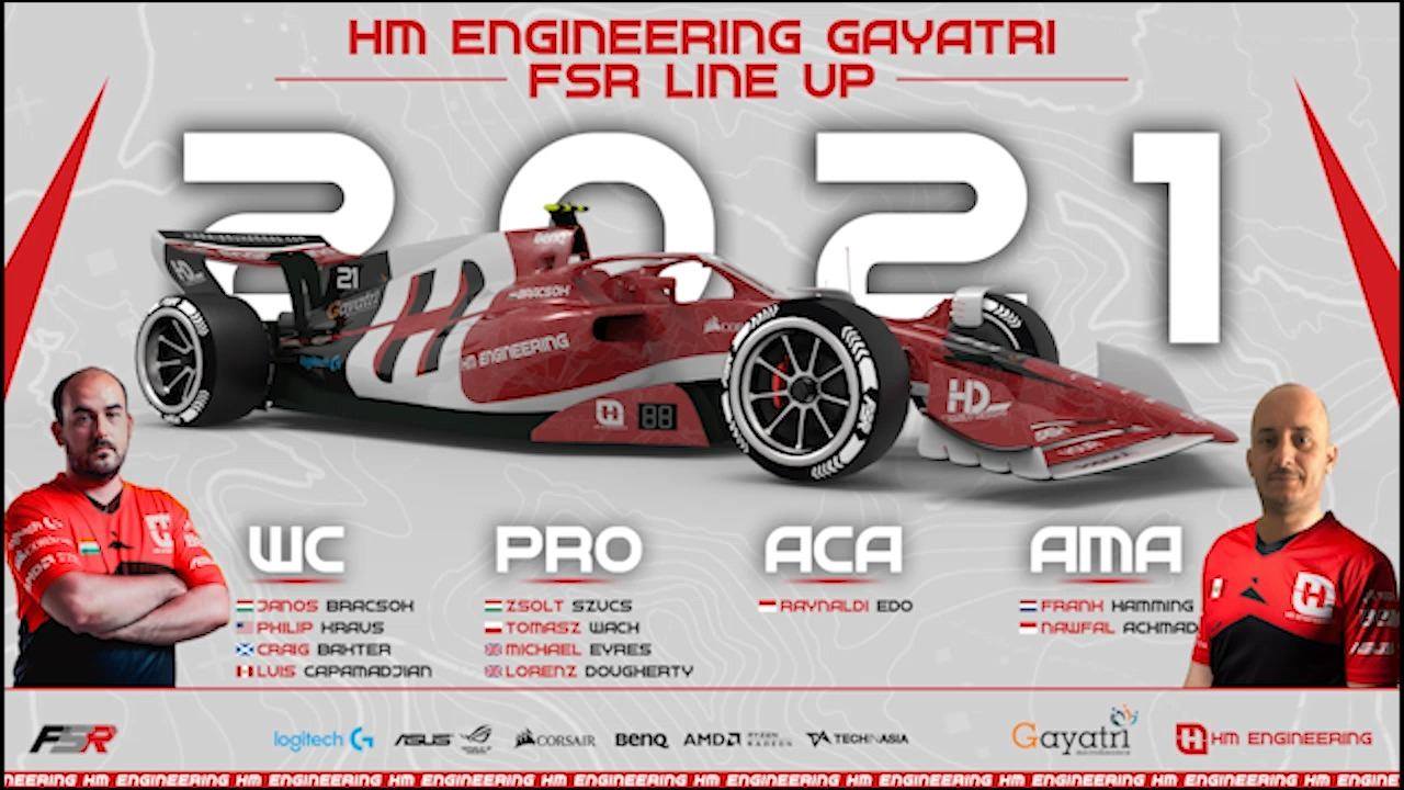 HM Engineering reveal their livery 🥵 - Formula SimRacing