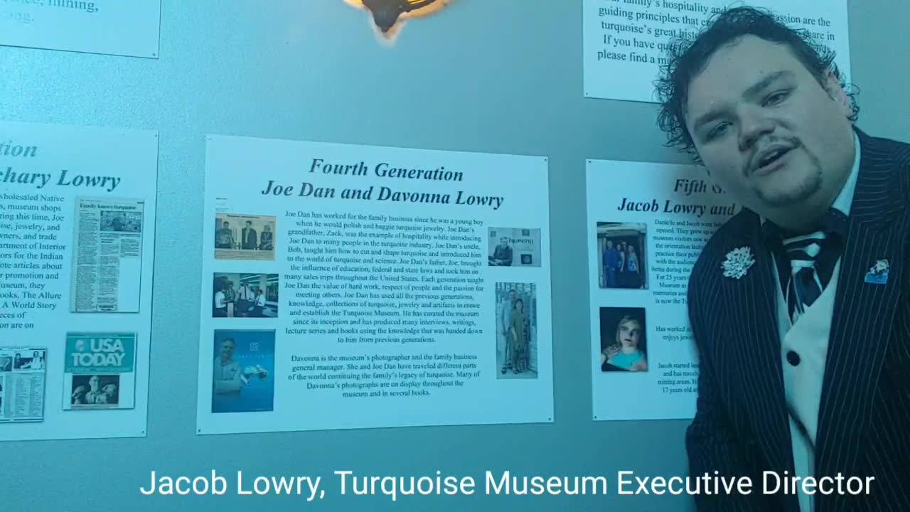 Join Jacob Lowry for another #TurquoiseTidbit. #Turquoise 