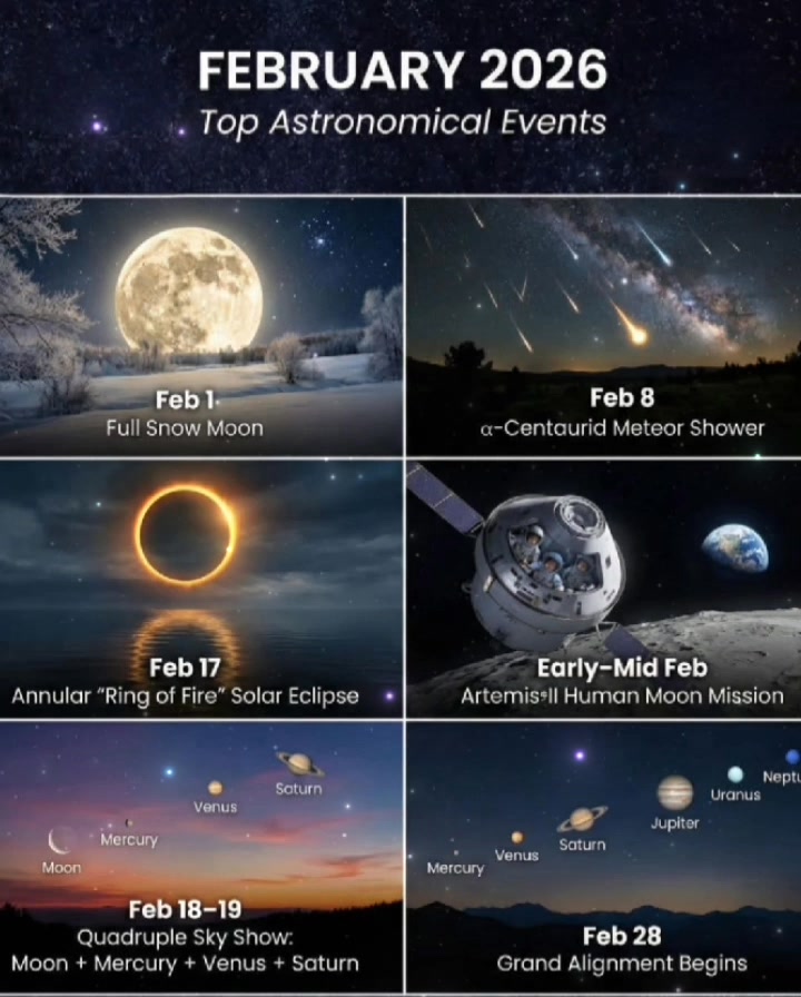 February 2026: Sky Full of Wonders February 2026 is packed with ...