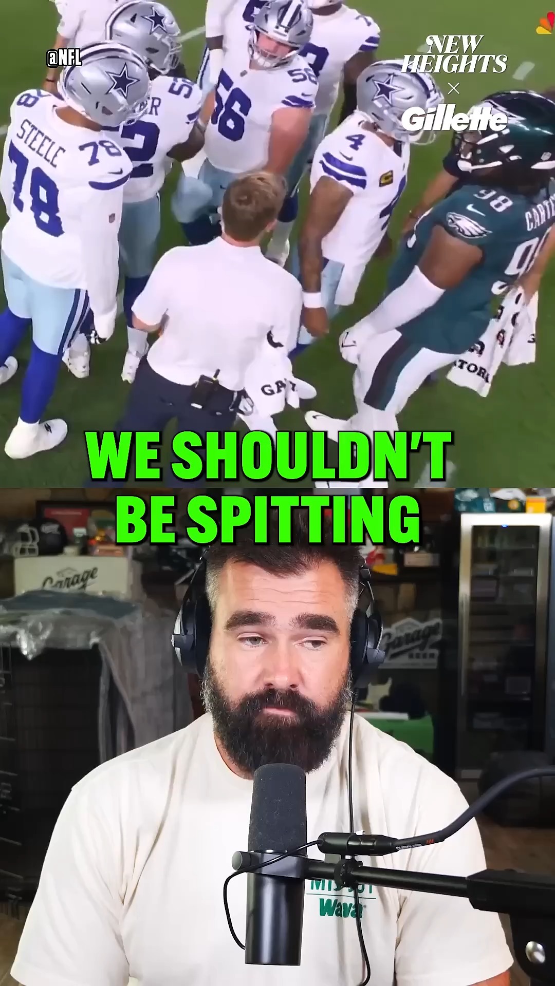 ＂Spitgate＂ inspired an all-time Jason rant 😂 @gillette | Travis heights ...