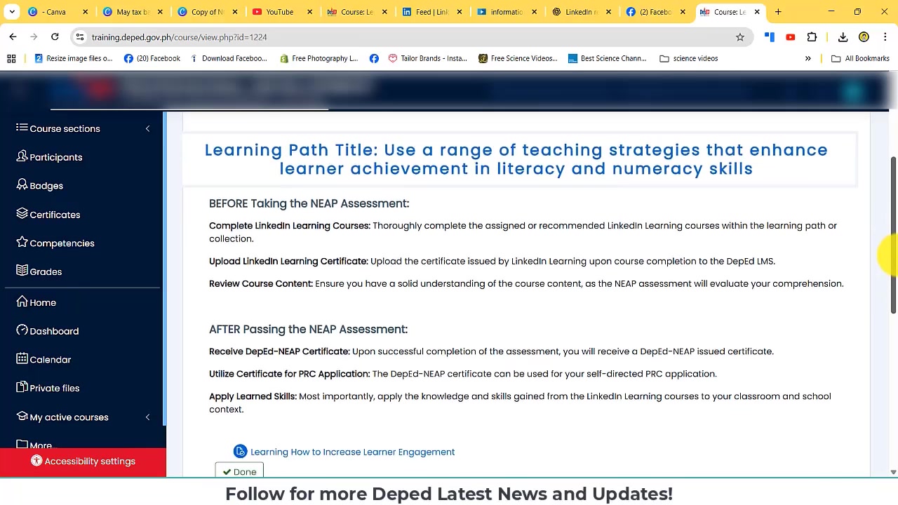 How to Download Linkedin Deped NEAP certificates after finishing the ...