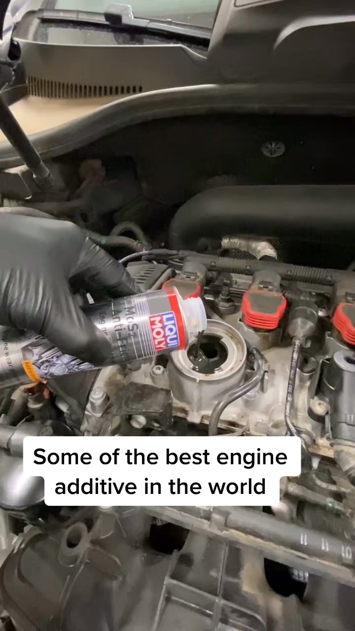 Liqui Moly Oil Additive with Liqui Moly Top Tec 5W-30 base oil versus ...