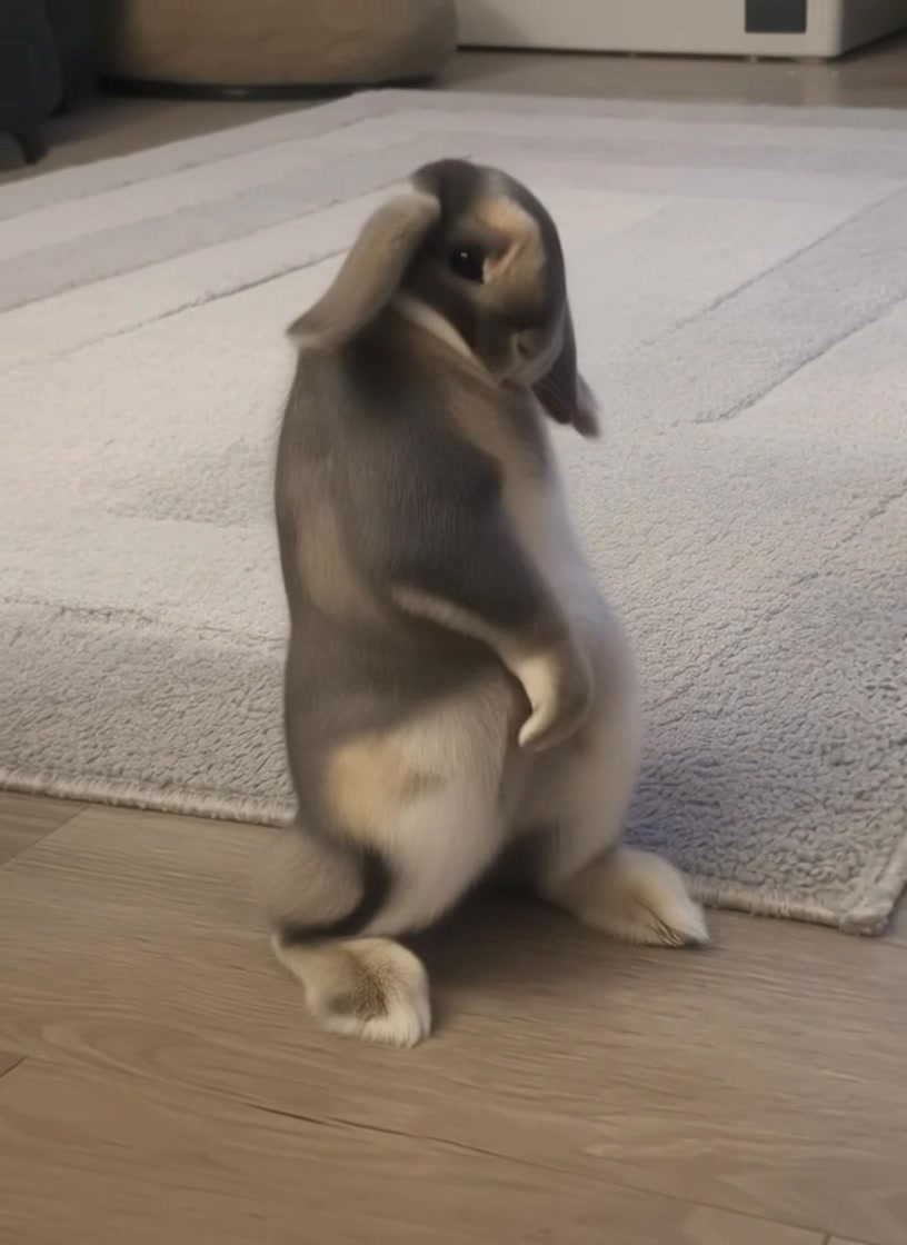 Oh no - even the rabbit has got in on the act now !! What’s coming next ...