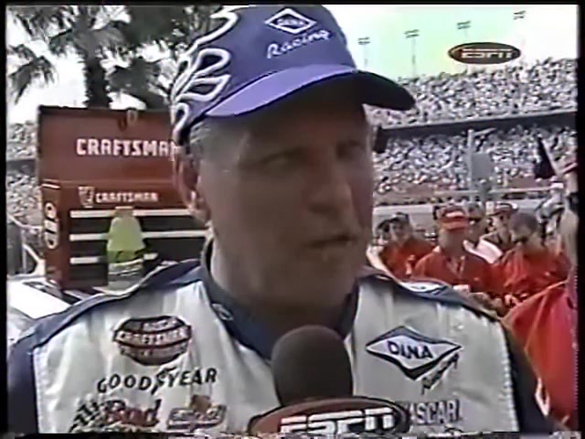 On this date — February 16, 2001 🏁 Fresh off the ARCA race the day ...