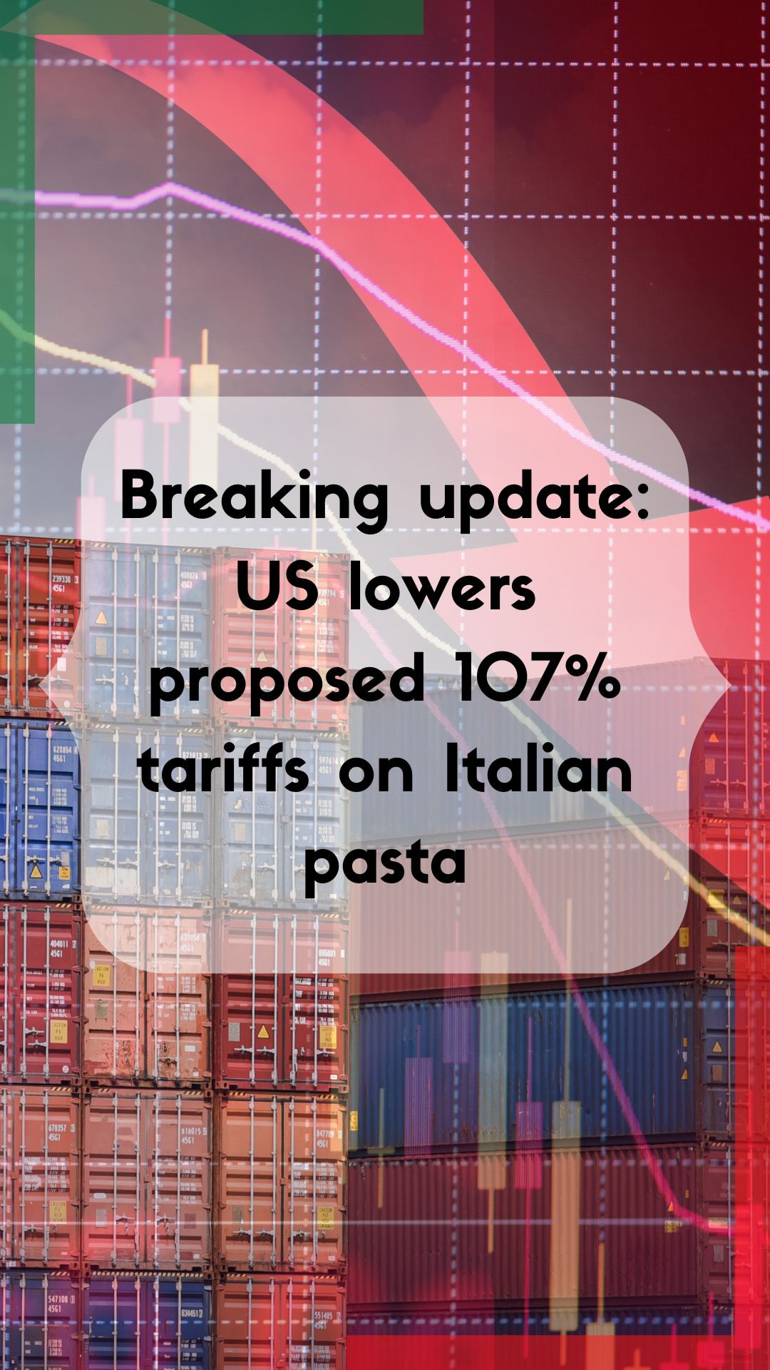 What are your thoughts? 🇮🇹 🍝 The proposed 107% U.S. tariffs on Italian ...