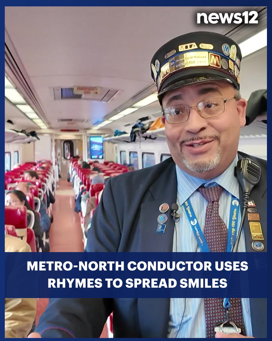 RHYMING CONDUCTOR: Did you know on the Metro North New Haven line ...