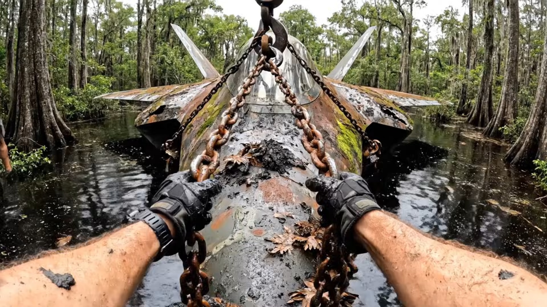 Unbelievable Abandoned in the Swamp for Decades — F 22 Raptor Restored ...