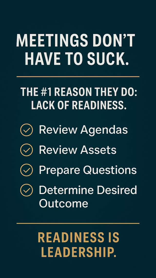Meetings Are Useless…Unless You Do This Too many leaders hop on a ...