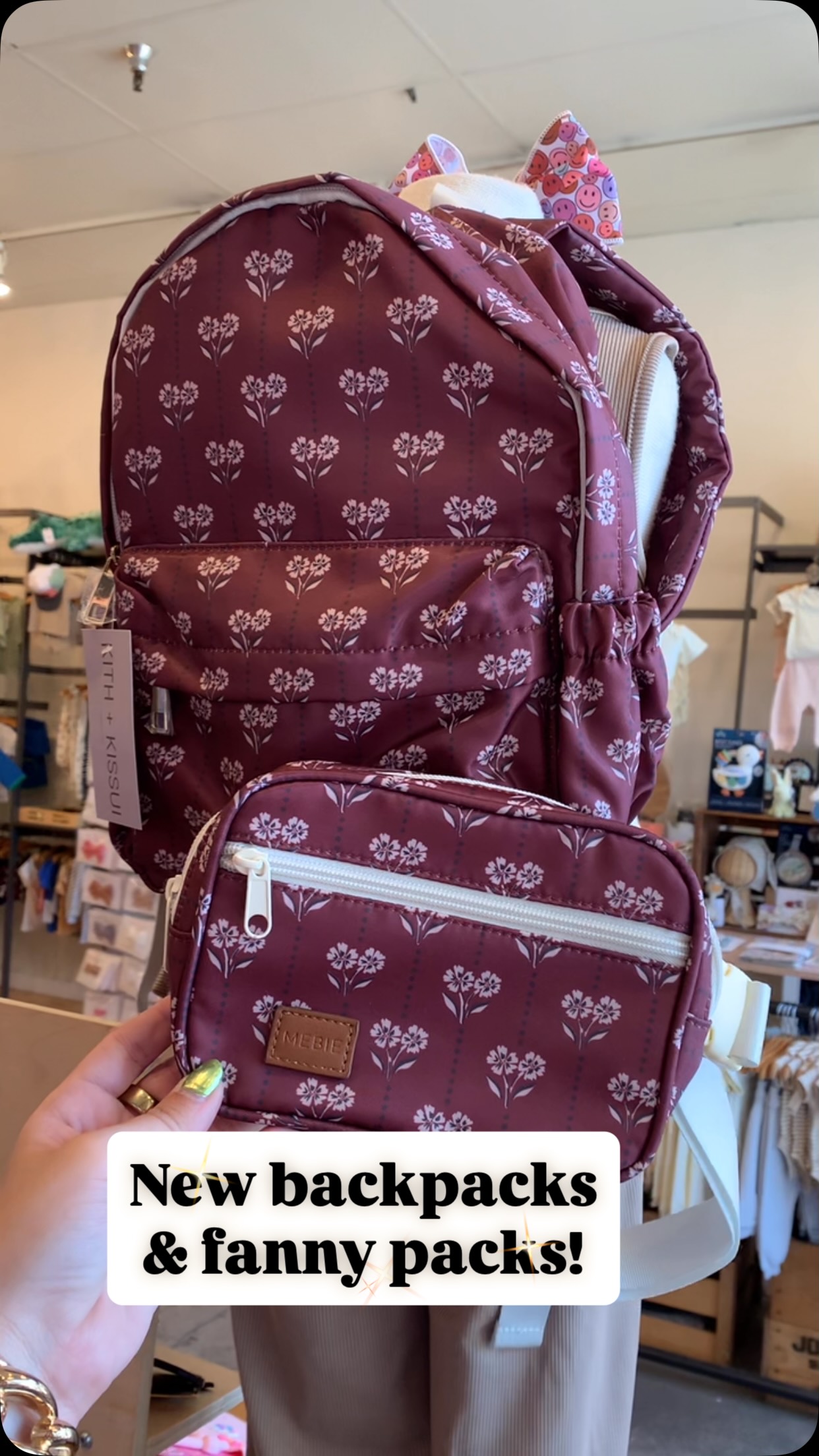 cute fanny packs with matching mini backpack Match Your Pack Bundle New Emerald Green Mini Backpack