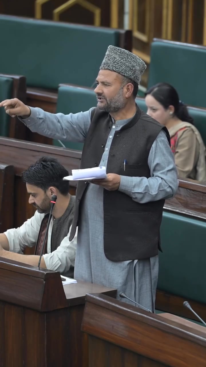 When politics often divides, humanity unites. Rafiq Naik, MLA Tral ...