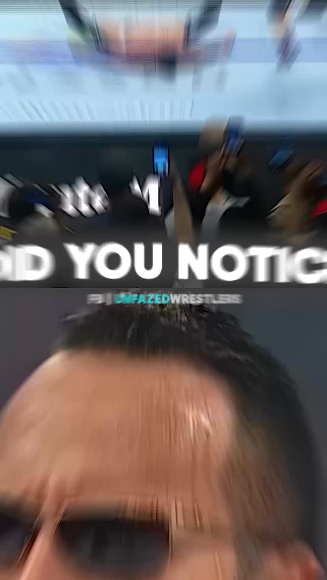 Most Fans Missed This Detail 😬 #wwe #wrestling #wweuniverse | Unfazed ...